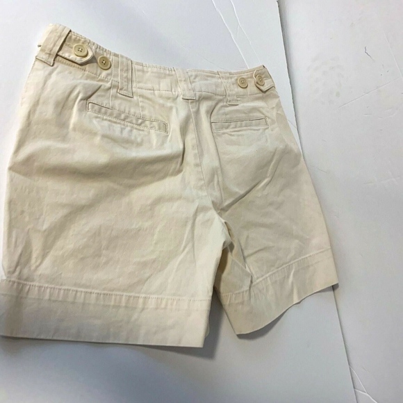 Talbots Womens Sz 4 P Shorts Khaki Tan 6" inseam - Picture 3 of 3